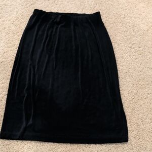 Citiknits Black Traveler Skirt S